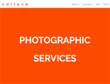 Tablet Screenshot of corleve.com